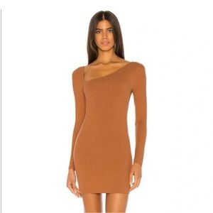 Lovers +Friends anwen mini caramel dress